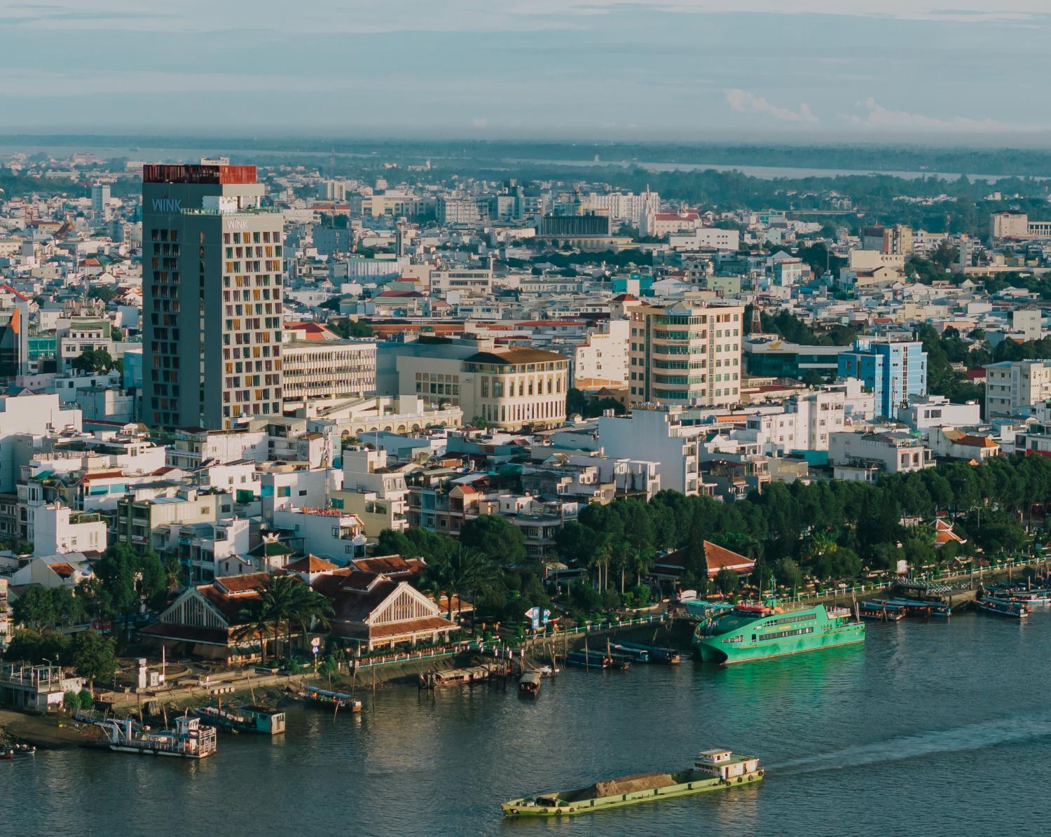 Wink Hotel Can Tho Ninh Kieu Wharf - 24Hrs Stay & Rooftop Pool Bar エクステリア 写真